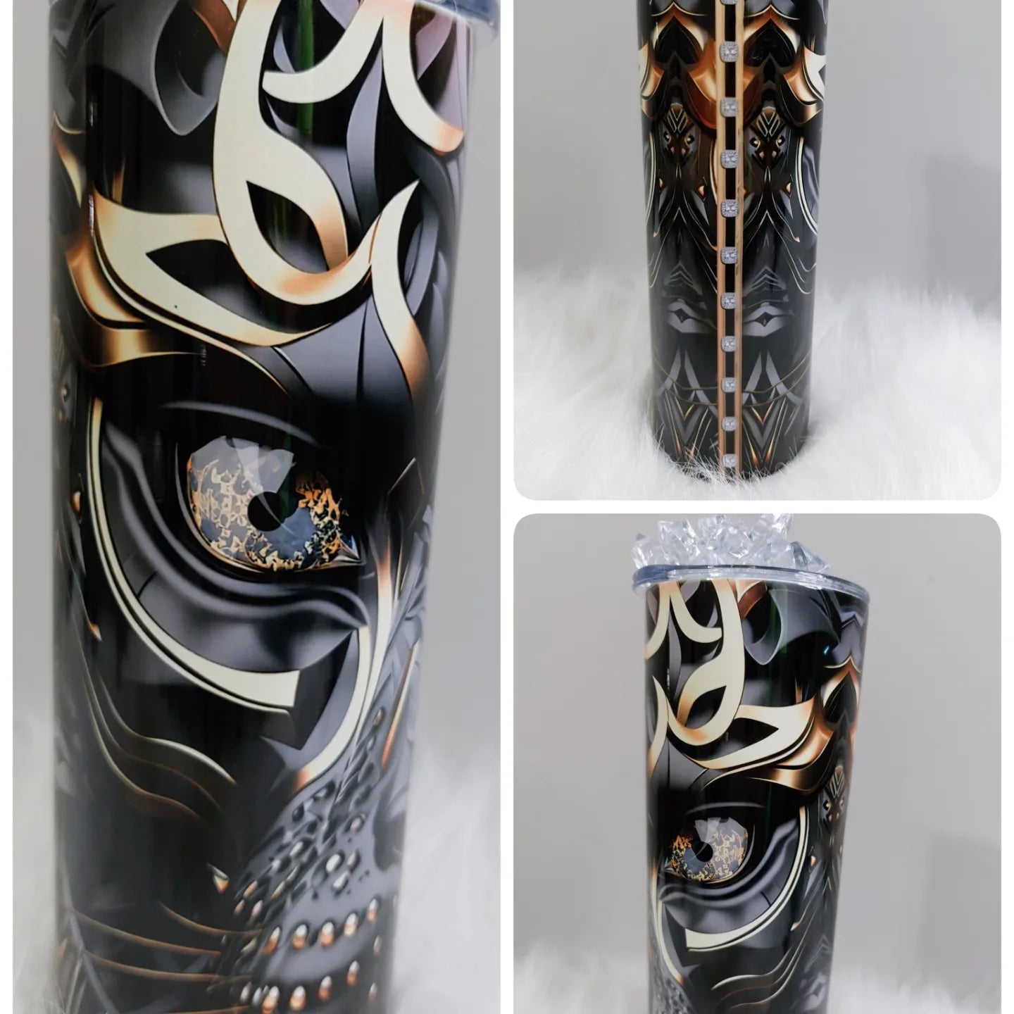 Luxe Panther Design Tumbler